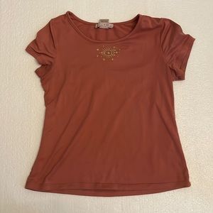 Emma & Elsa girls Star Top